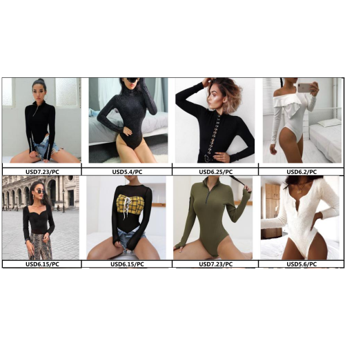 Wholesale Boutique Dress Women Knitted Bodysuit&Top